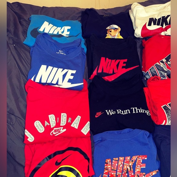 Nike Jordan and polo clothes
